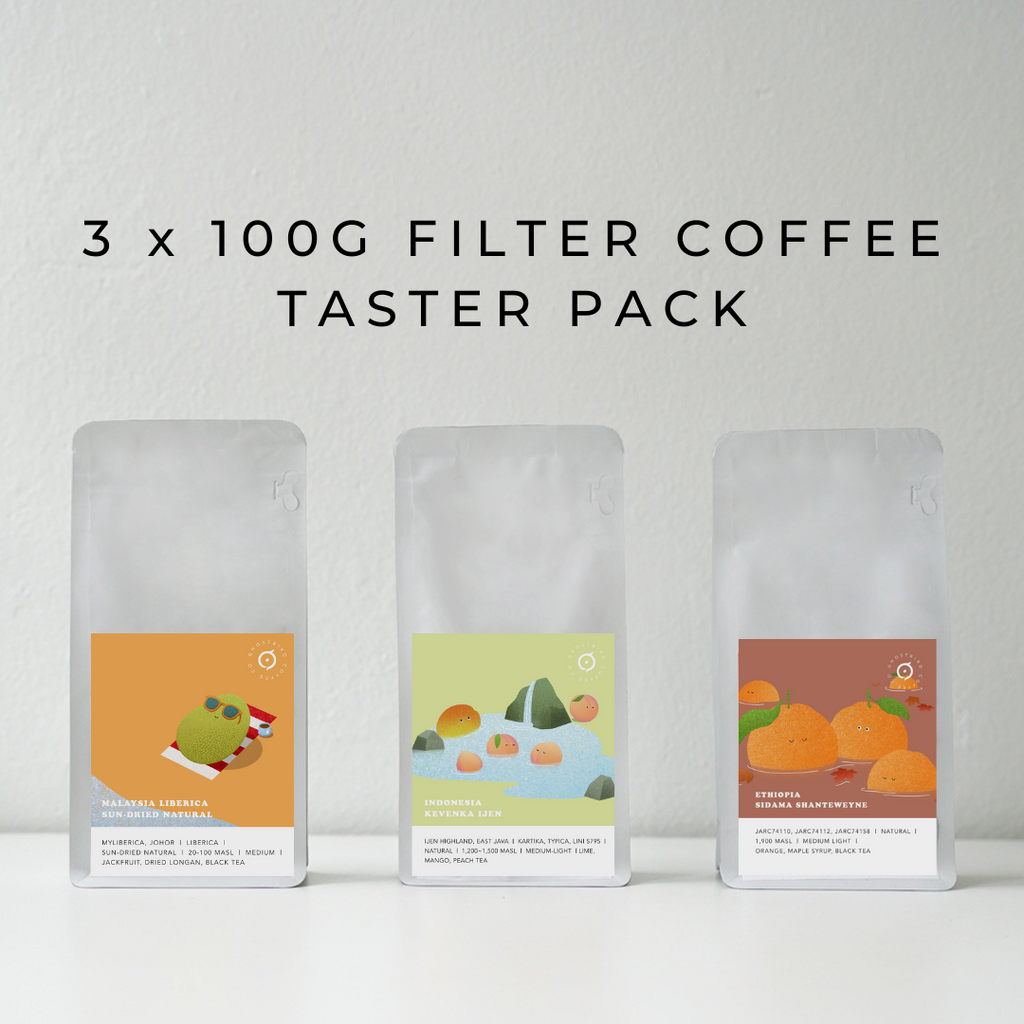 3 X 100 Filter Taster Pack