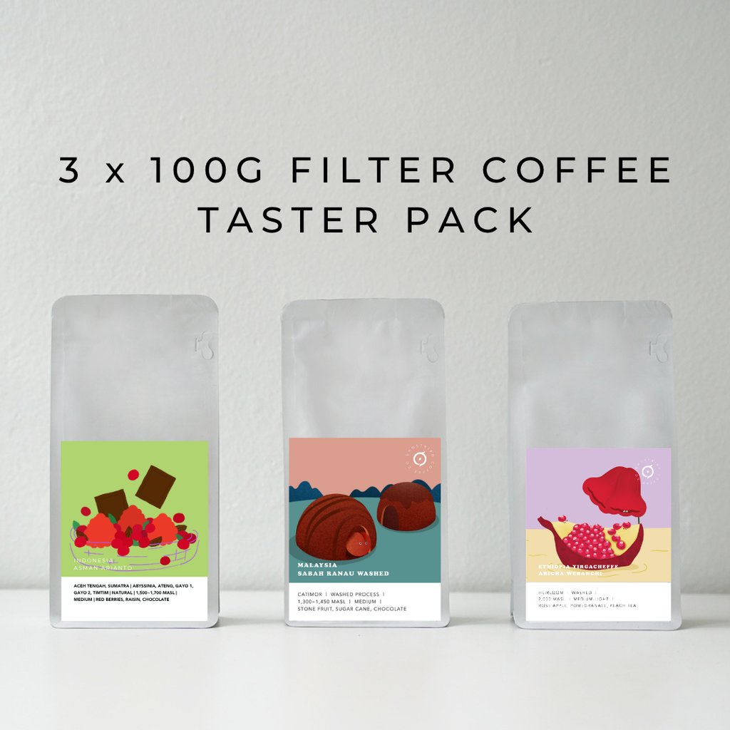 3 X 100 Filter Taster Pack