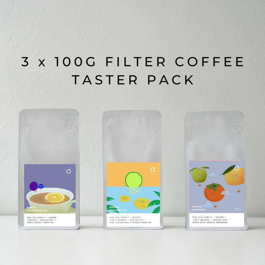 3 X 100 Filter Taster Pack