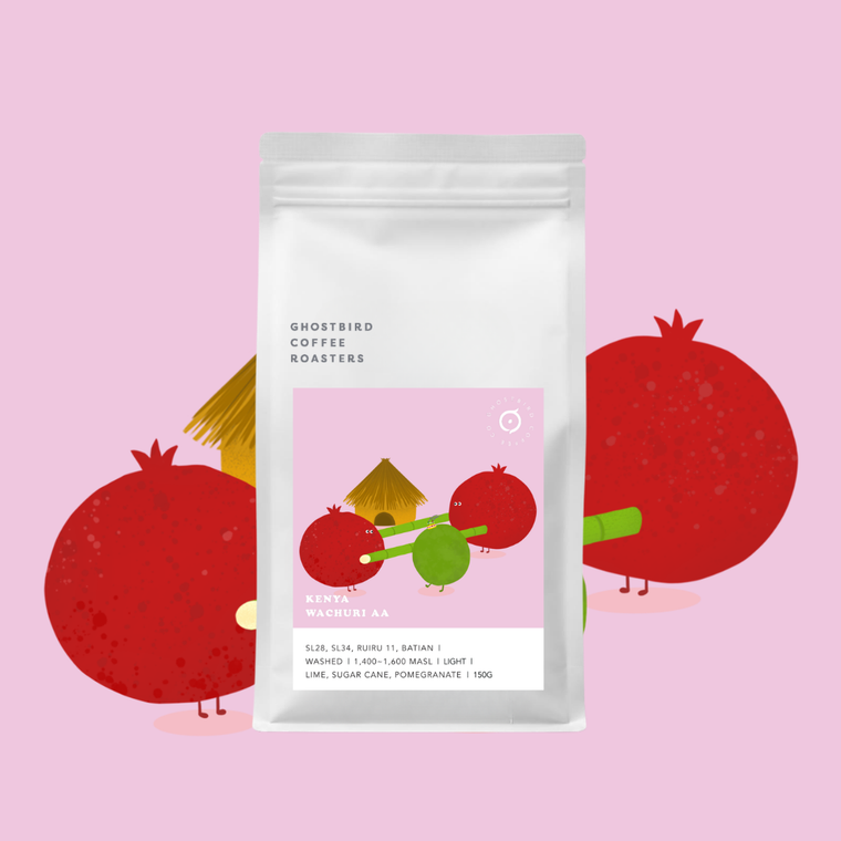 Ghostbird Coffee Kenya Wachuri AA – specialty coffee beans Malaysia