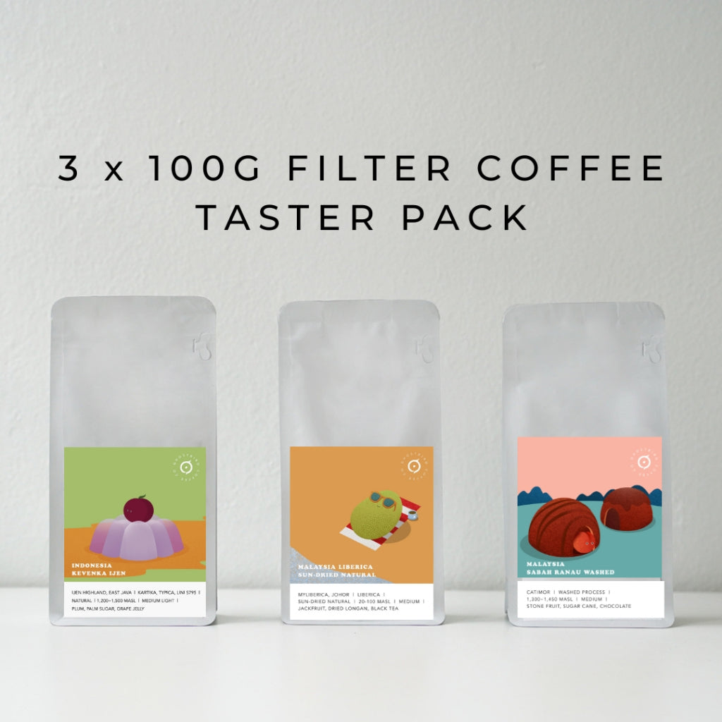 3 X 100 Filter Taster Pack